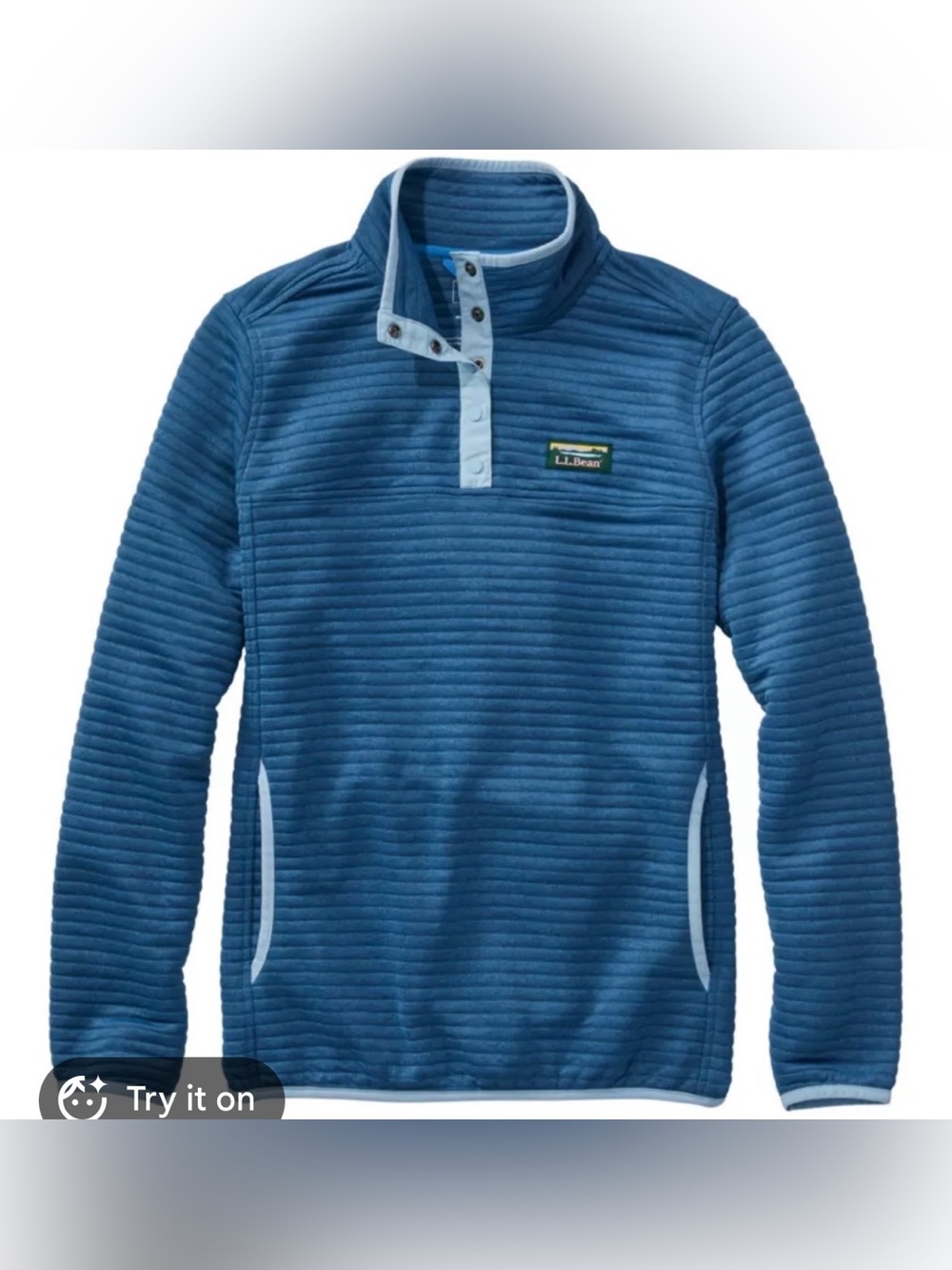 L.L. Bean Women’s Airlight Knit Pullover Size Petite Medium